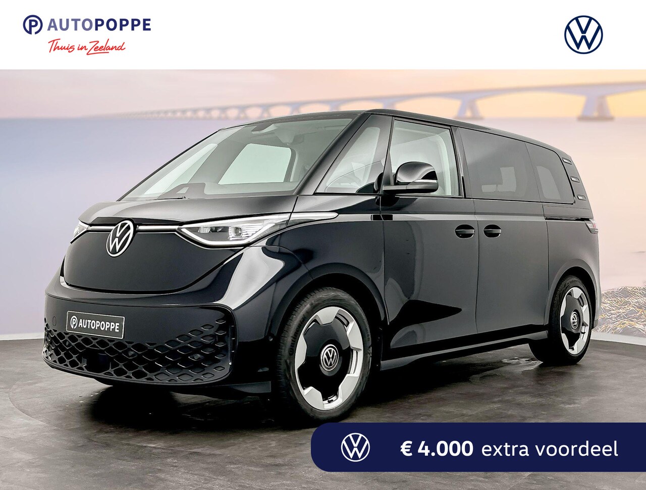 Volkswagen ID. Buzz - Pro Advantage Elektromotor 150 kW (204 pk) 2988 mm - AutoWereld.nl