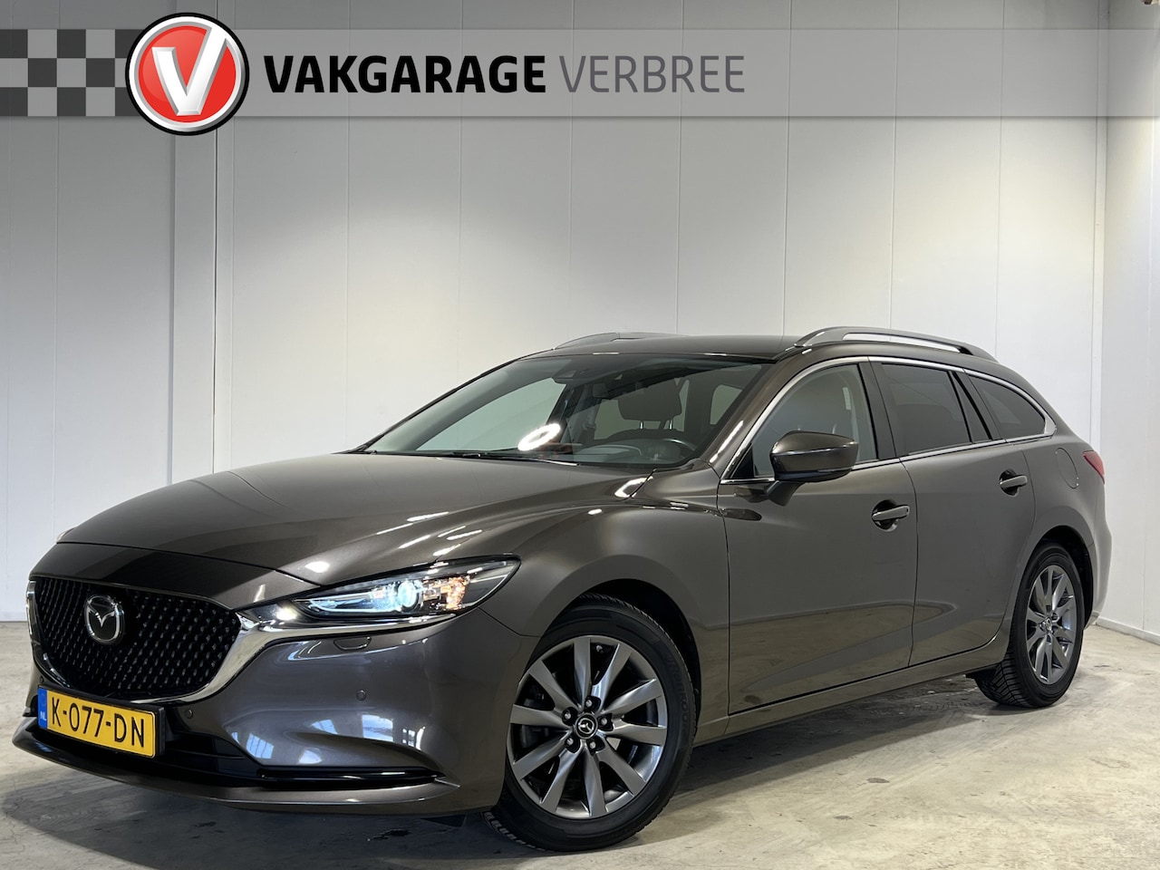 Mazda 6 Sportbreak - 2.0 SkyActiv-G 145 Essence | Navigatie | PDC Voor en Achter + Camera Achter | Voorstoelen - AutoWereld.nl