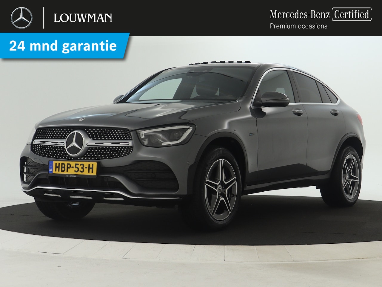 Mercedes-Benz GLC-klasse Coupé - 300 e AMG Line | Schuifdak | Memory Stoelen | Trekhaak | Distronic | Inclusief 24 maanden - AutoWereld.nl