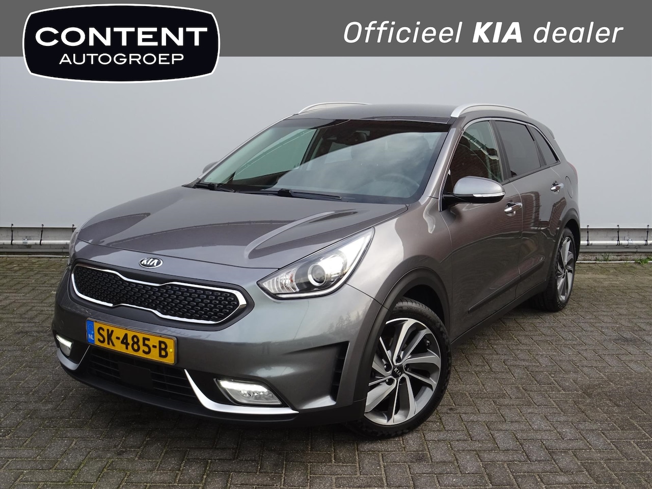 Kia Niro - 1.6 GDi Hybrid 141pk DCT6 ExecutiveLine | Lederenbekleding | Navigatie | 18" Velgen - AutoWereld.nl