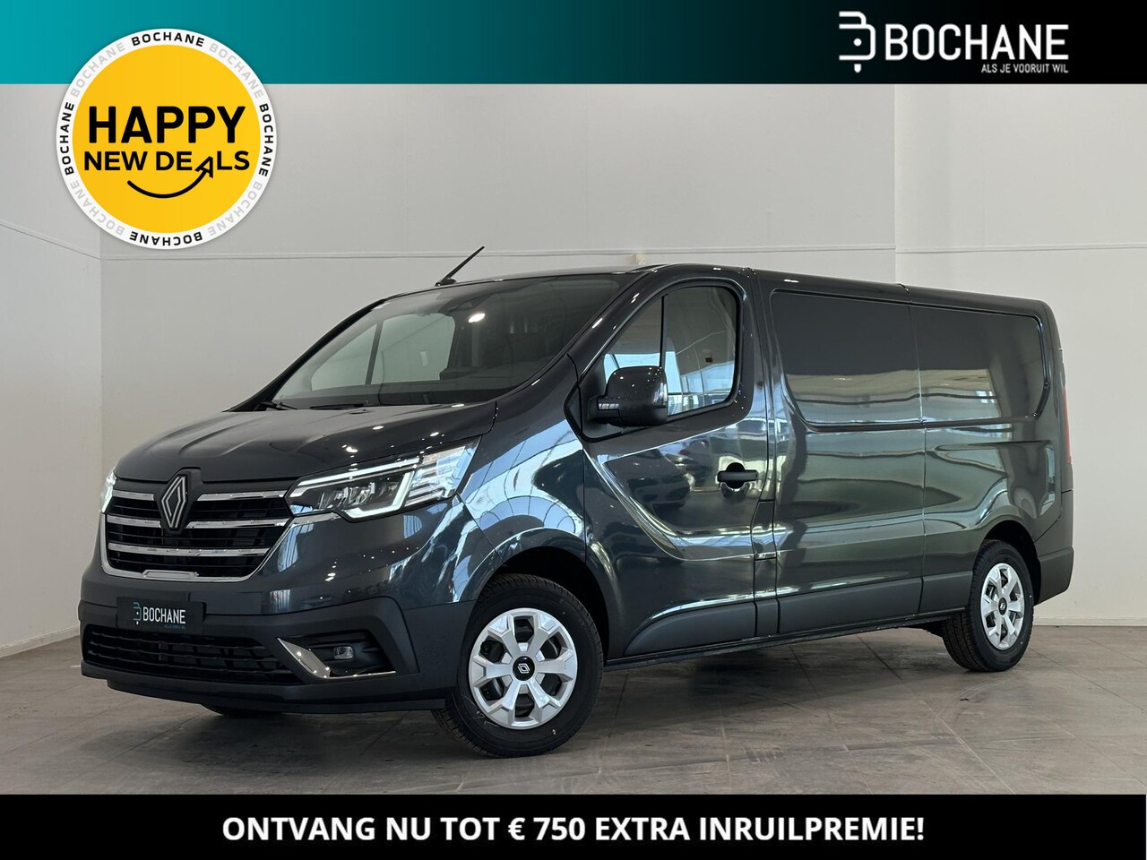 Renault Trafic - L2H1 2.0 dCi 150 EDC T30 Advance | Alarm | Trekhaak | Navigatie | Vloerplaat | Achteruitri - AutoWereld.nl