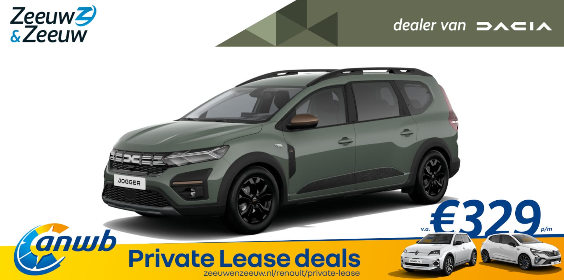 Dacia Jogger - (ANWB Private Lease Actie v.a. € 479,-) Hybrid 140 Extreme 7p. | Wij maken graag een Priva - AutoWereld.nl