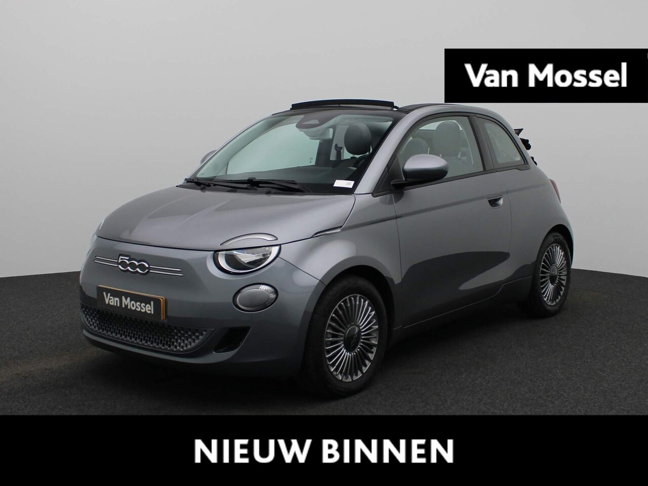 Fiat 500 C - 500e Icon 42 kWh Cabrio | voorstoelen verwarmd | Achteruitrijcamera | NAVI | - AutoWereld.nl