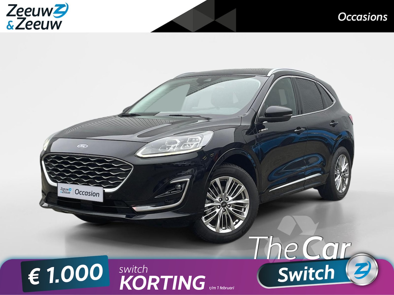 Ford Kuga - 2.5 PHEV Vignale | Elektrisch verstelbare bestuurdersstoel | Achteruitrijcamera | Winterpa - AutoWereld.nl