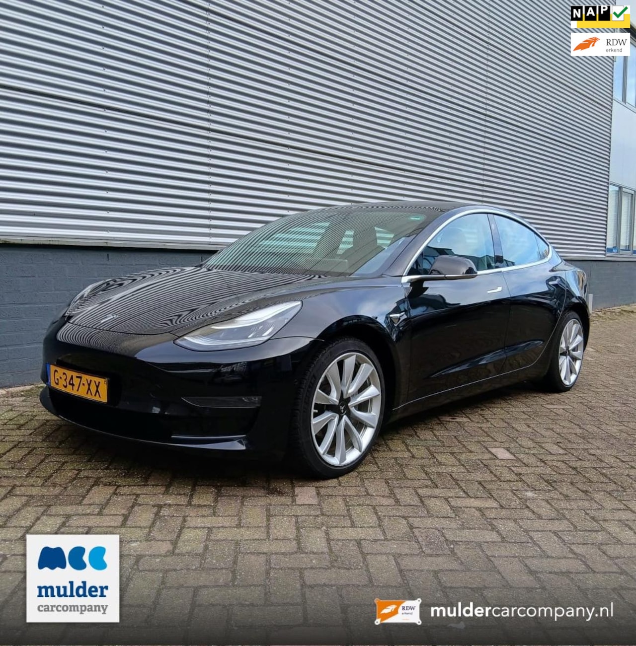 Tesla Model 3 - Long Range RWD Long Range AWD 75 kWh Trekhaak Ned Auto NAP - AutoWereld.nl