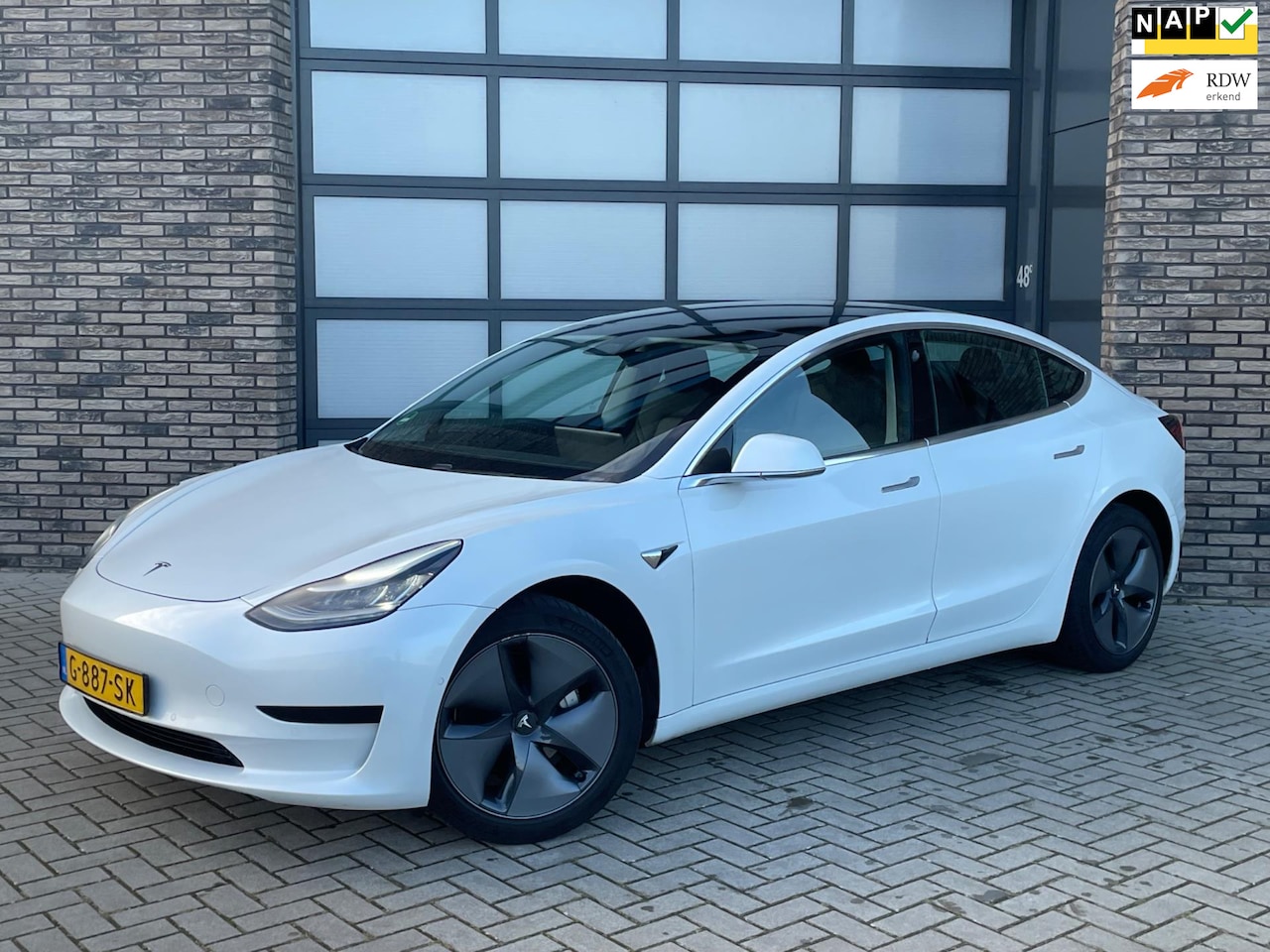 Tesla Model 3 - Standard Range RWD Plus 60 kWh AUTOPILOT Incl. BTW Wit - AutoWereld.nl