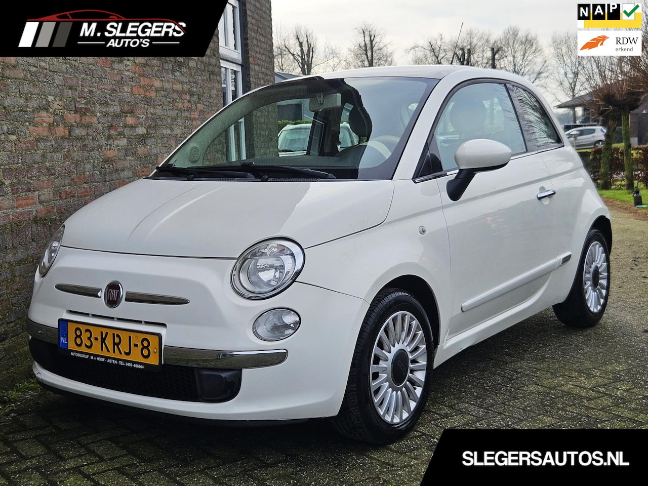 Fiat 500 - 1.2 Lounge*Automaat*Airco*Nieuwe robot*NAP - AutoWereld.nl