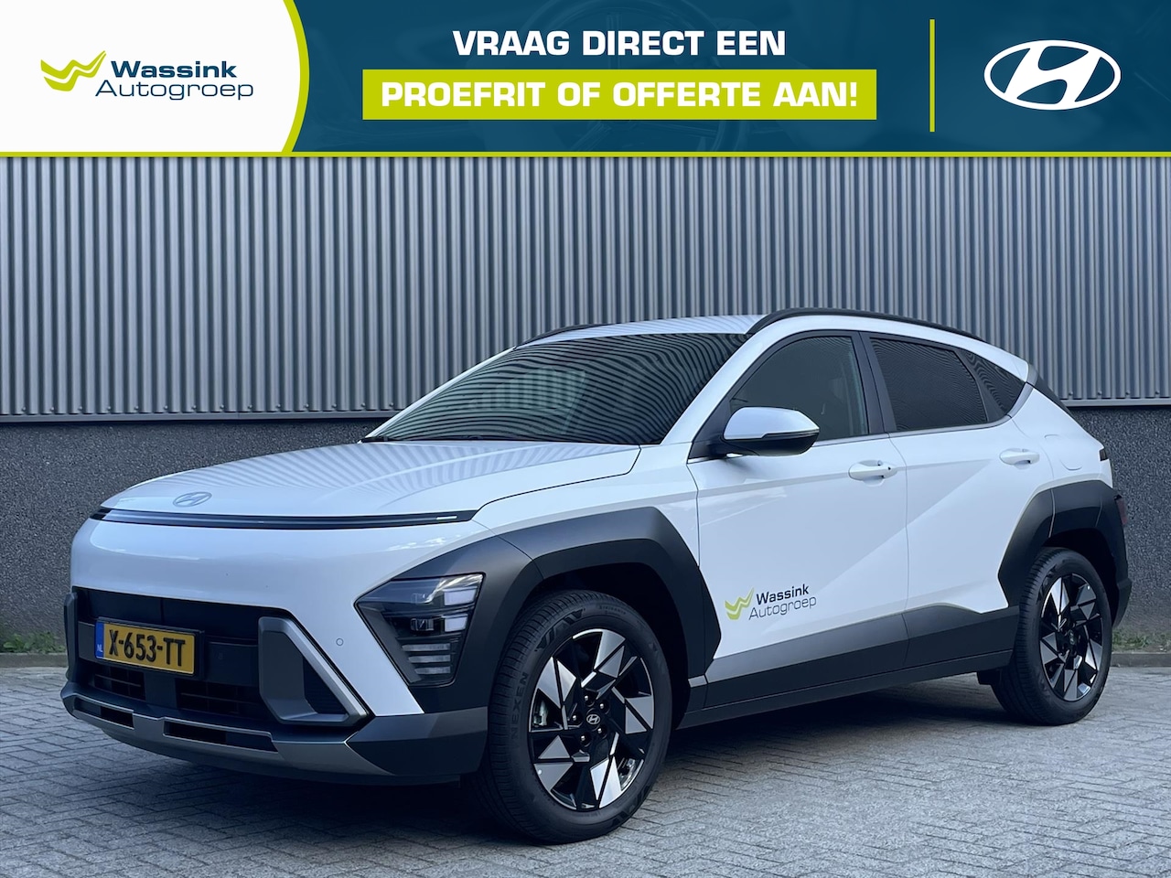 Hyundai Kona - New 1.6 GDI HEV 141pk DCT Comfort Smart | Stoelverwarming | Navigatie | Apple Carplay | An - AutoWereld.nl