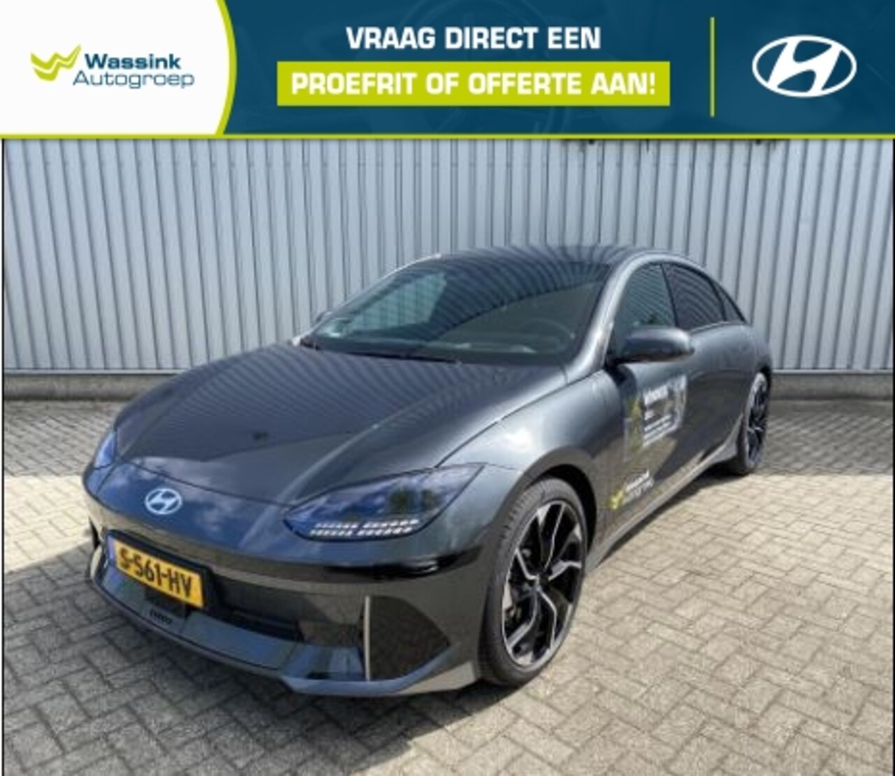 Hyundai IONIQ 6 - 77,4 kWh 229pk RWD Connect - AutoWereld.nl