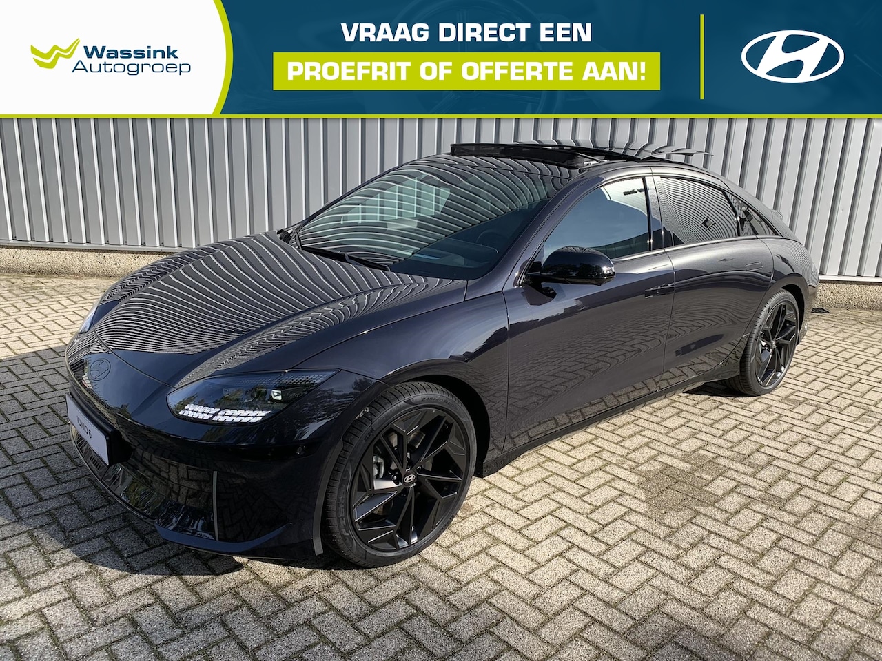 Hyundai IONIQ 6 - 77,4 kWh 239pk AWD First Edition | SHOWROOMKORTING | DIRECT LEVERBAAR - AutoWereld.nl