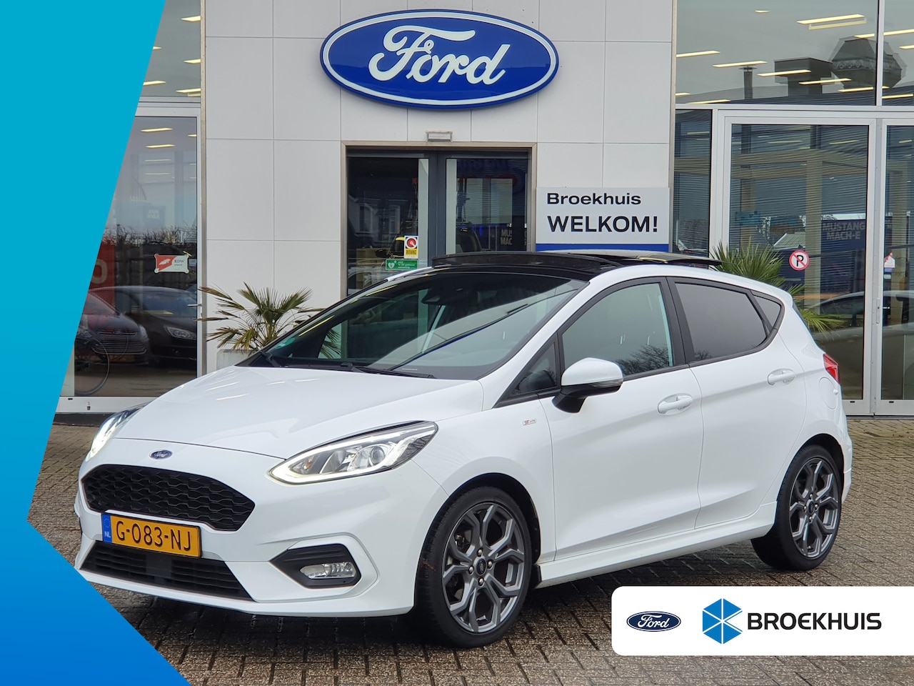 Ford Fiesta - 1.0 EcoB 125PK ST-Line | Panoramadak | Navigatie | B&O Sound - AutoWereld.nl