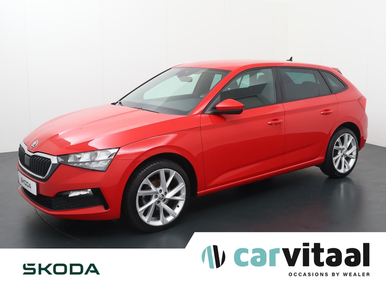 Skoda Scala - 1.0 TSI Sport Business | 110 PK | Automaat | Lichtmetalen velgen 18"| LED verlichting | - AutoWereld.nl