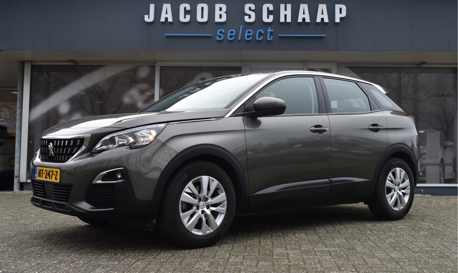 Peugeot 3008 - 1.2 PureTech Blue Lease Executive / 17" LM / Navigatie / Trekhaak / Climatic / Apple Carpl - AutoWereld.nl