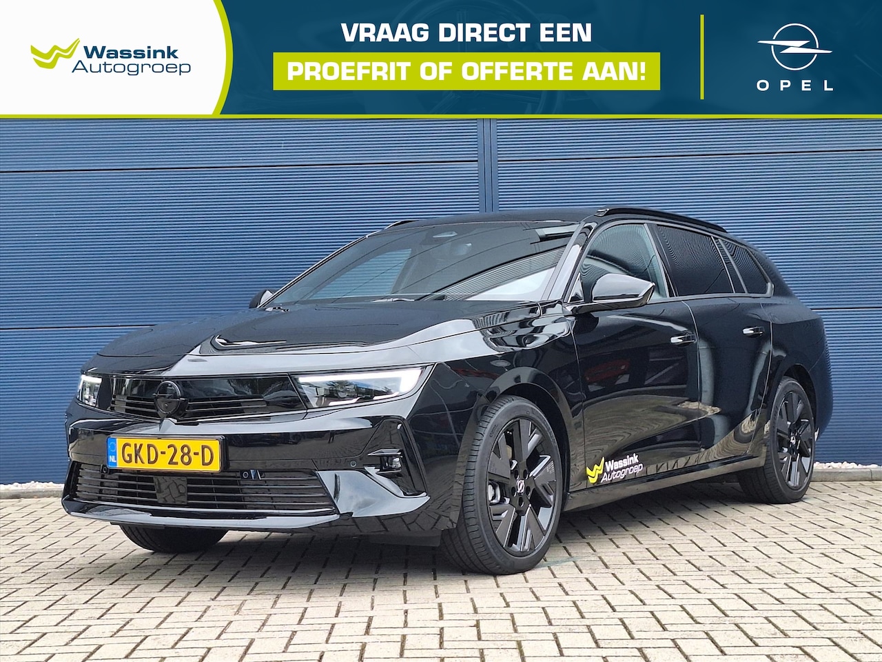 Opel Astra Sports Tourer - Opel Astra Sports Tourer BEV 54kWh GS | Alcantara AGR | Navigatie | Led | Panorama - AutoWereld.nl