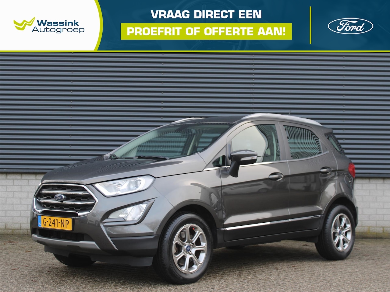 Ford EcoSport - Titanium 125 PK I Climate Control I Cruise Control I Touchscreen I Navigatie door middel v - AutoWereld.nl