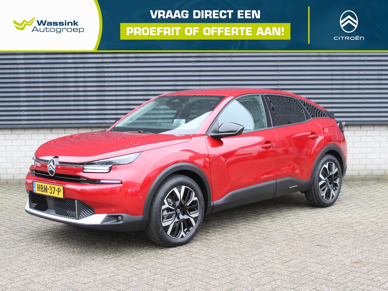 Citroën C4 - 1.2 Hybrid 136pk e-DCS6 Max | Pack Techno | Verwarmde Voorruit | Lederen Bekleding - AutoWereld.nl