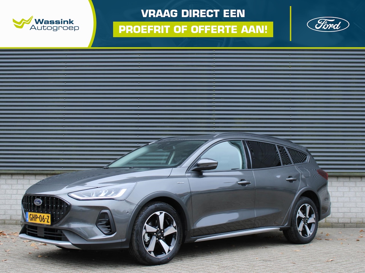 Ford Focus Wagon - EcoBoost Hybrid 155pk Powershift Active X I Automaat I Sync 4 I Adaptive Cruise I Camera - AutoWereld.nl