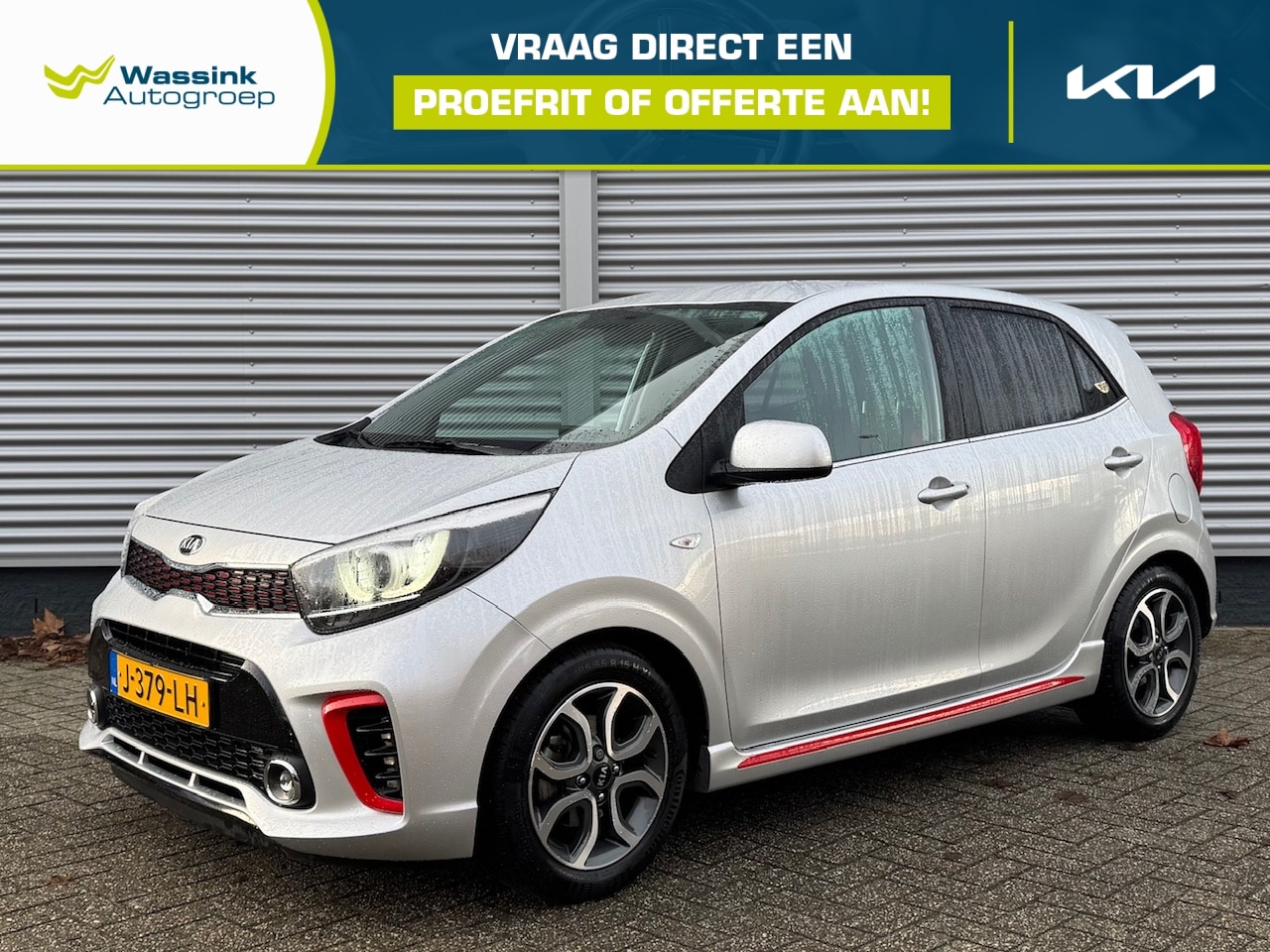 Kia Picanto - 1.0 DPi 67pk 4-zits GT-Line | Navigatie | Airco | Kunstleer | - AutoWereld.nl