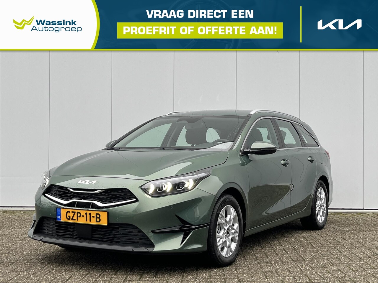 Kia Cee'd Sportswagon - Ceed Sw 1.5 T-GDi 140pk DCT7 DynamicLine | Automaat | Adaptive Cruise Control | Navigate | - AutoWereld.nl