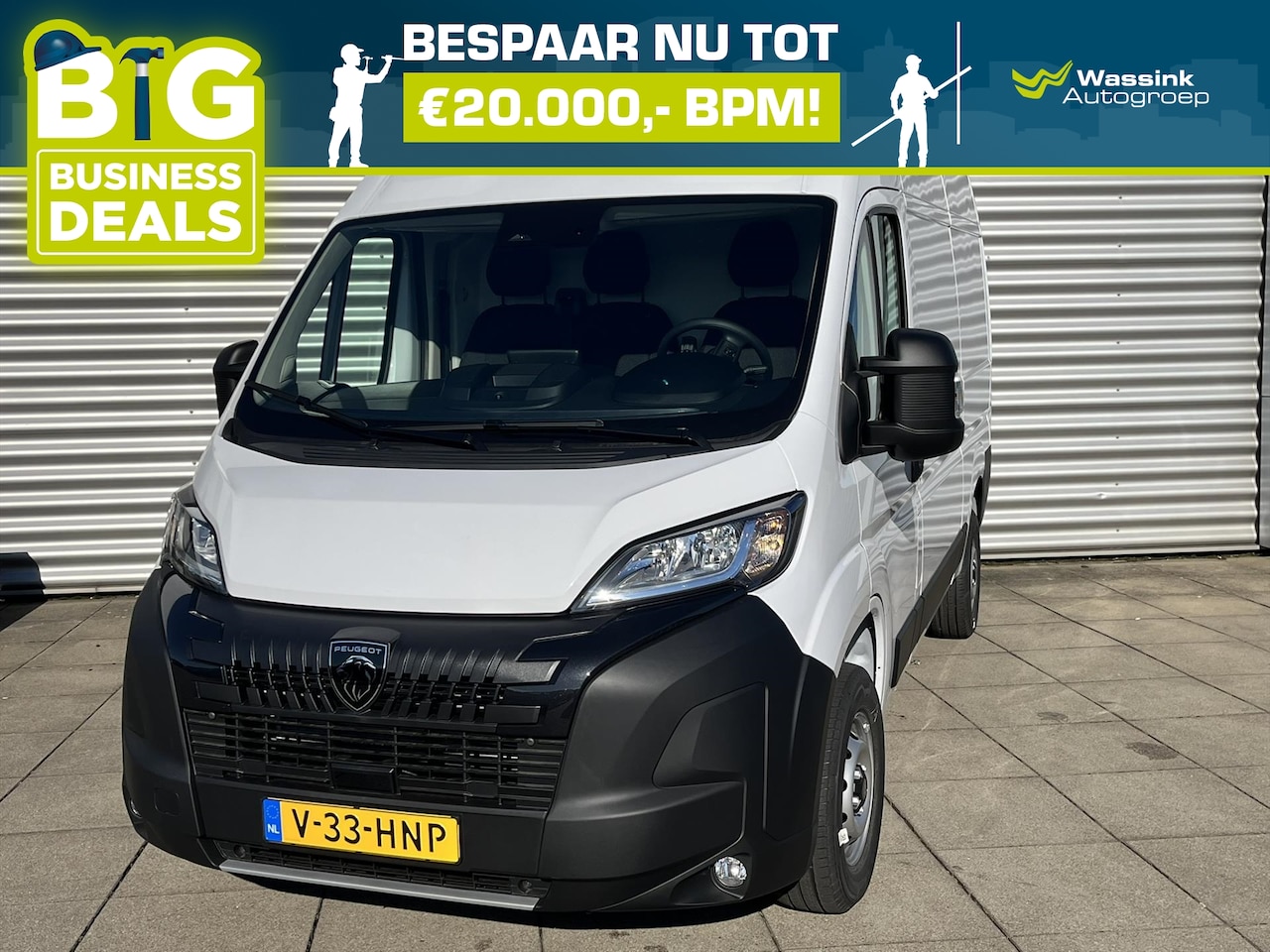 Peugeot Boxer - GB 2.2 140PK BlueHDi L2H2 35 | Achteruitrijcamera | Navigatie Climate Control - AutoWereld.nl