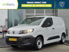 Peugeot Partner - 1.5 BlueHDi 100pk L1 | Navi by App | Cruise Control | Pakket Comfort Connect | Houtenvloer