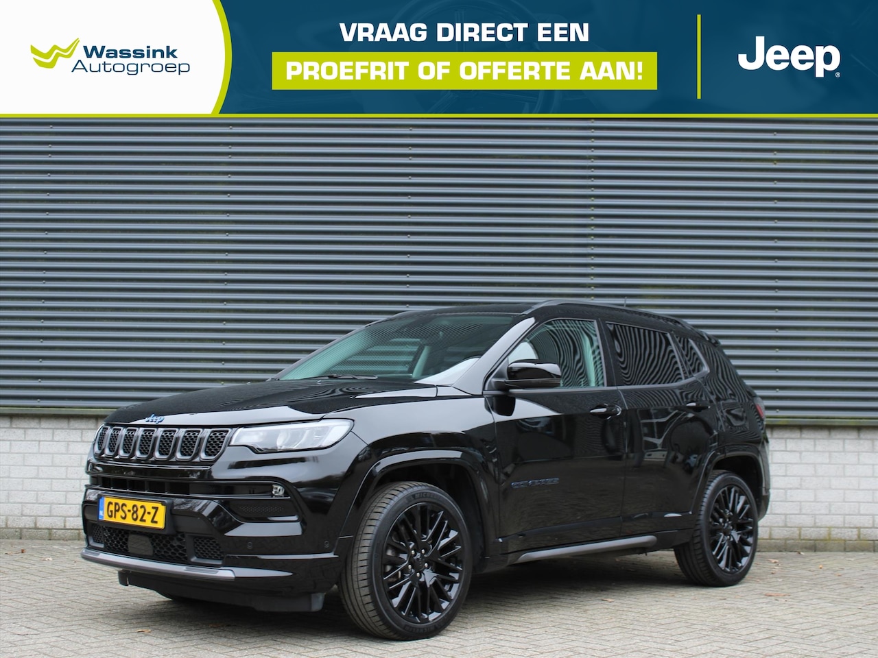 Jeep Compass - 1.3T 4XE 240pk EAWD Aut Upland | Cruise Control | Parkeersensoren Voor & Achter | Achterui - AutoWereld.nl