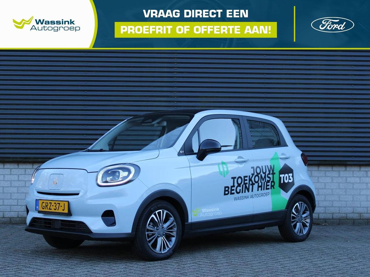 Leapmotor T03 - EV 37,3 kWh 95pk Smart | Navigatie | Adaptive Cruise Control | panoramadak | lichtmetalen - AutoWereld.nl