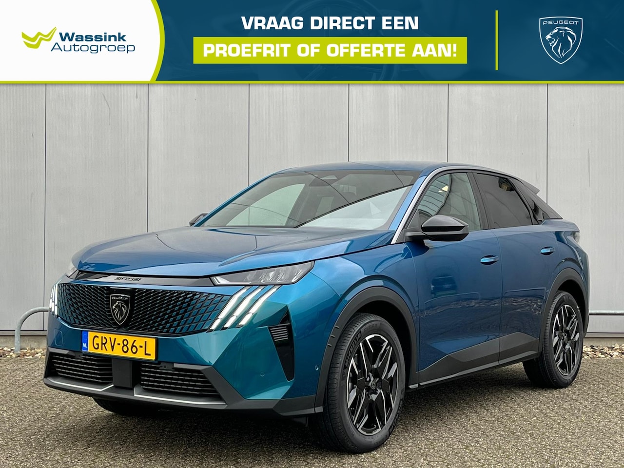 Peugeot 3008 - 136pk Allure Hybrid Automaat | Navigatie | Pakeercamera voor en achter | Keyless Entry - AutoWereld.nl