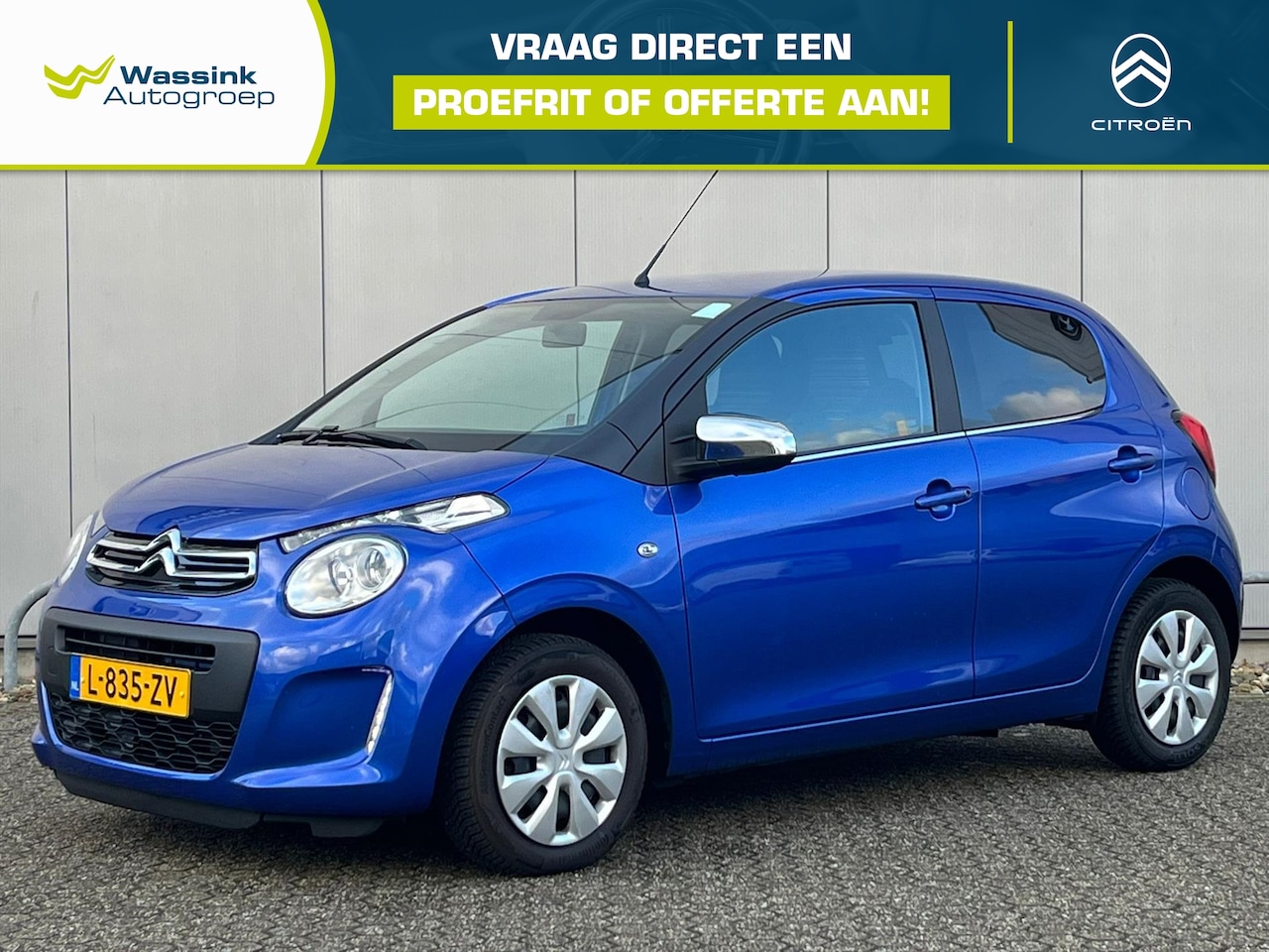 Citroën C1 - 72PK 5drs Feel | Airco | Bluetooth - AutoWereld.nl