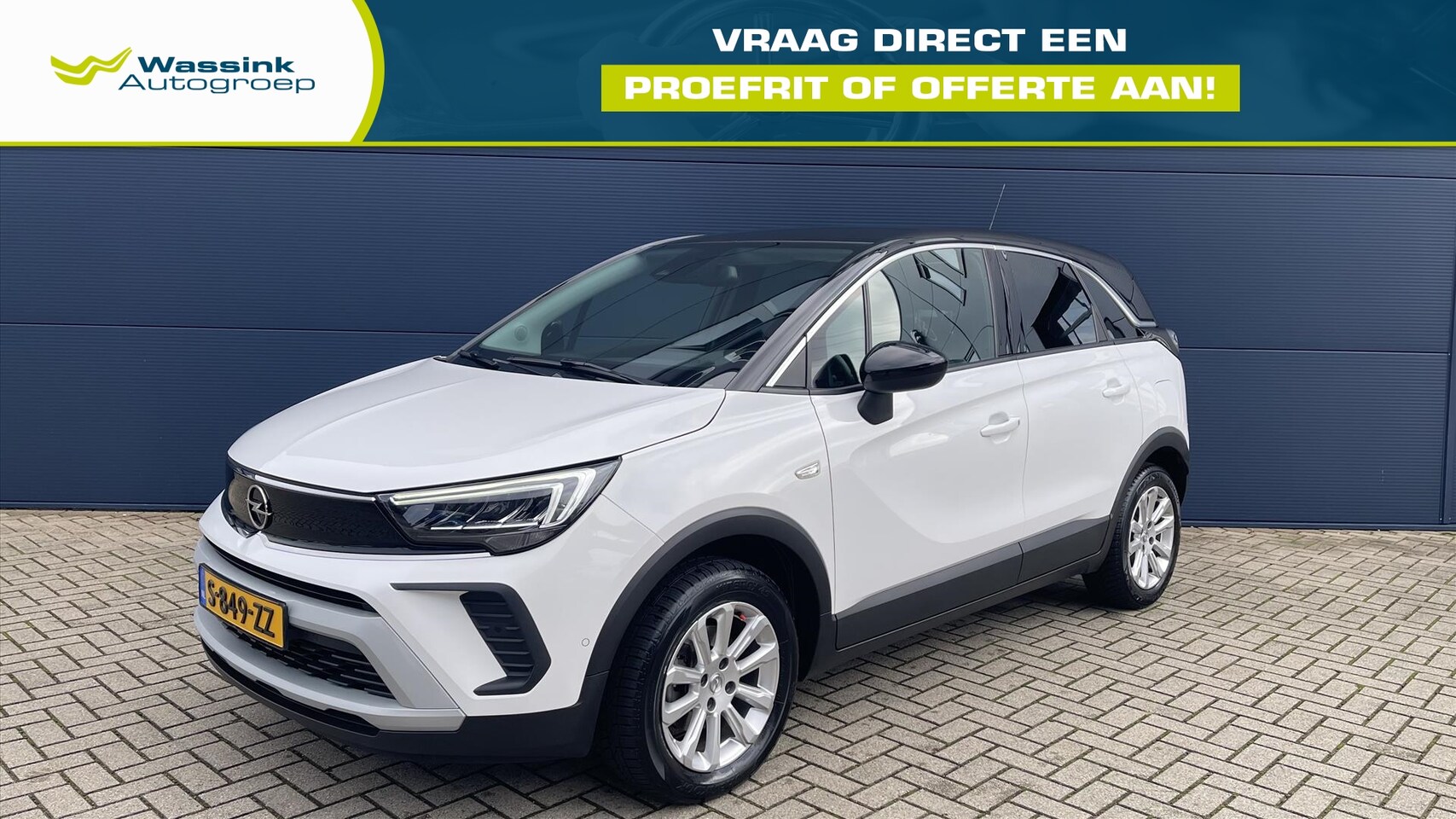 Opel Crossland - 1.2 Turbo 130pk Elegance Automaat | Navigatie | Camera | Stoel-/Stuurverwarming | Apple Ca - AutoWereld.nl