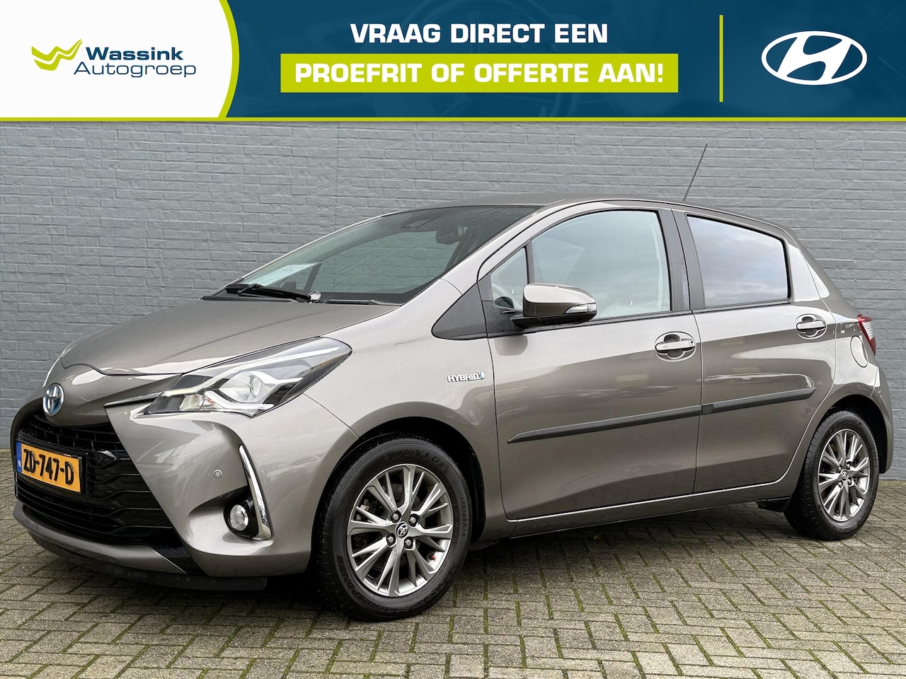 Toyota Yaris - 1.5 Hybrid 100pk 5D CVT Dynamic | Navigatie | LMV - AutoWereld.nl