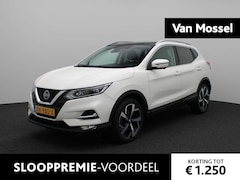 Nissan Qashqai - 1.2 Tekna | PANORAMADAK | NAVIGATIE | 360-CAMERA | HALF-LEDER | STOELVERWARMING | TREKHAAK