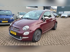 Fiat 500 - 0.9 TwinAir T Riva 105pk leder, navi, schuifdak, digitaal instru