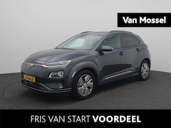 Hyundai Kona Electric - EV Premium 64 kWh | Airco | Navigatie | Achteruitrijcamera | Cruise Control | Lederen bekl