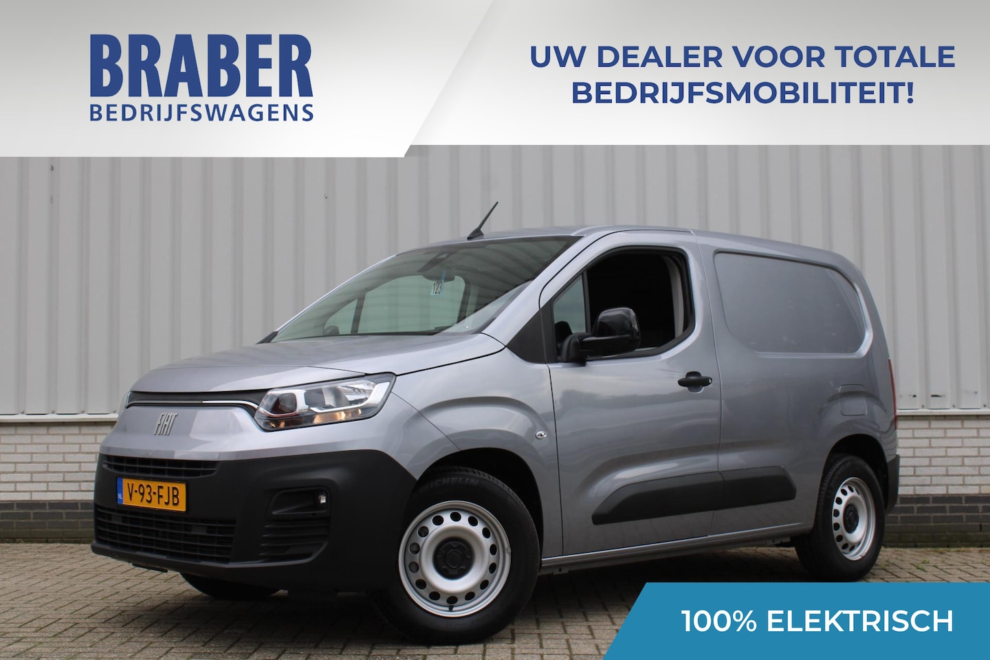 Fiat E-Doblo - 136 L1 50 kWh | Nieuw | Camera | Cruise | Navi | Clima | PDC | Apple Carpley | Android Aut - AutoWereld.nl