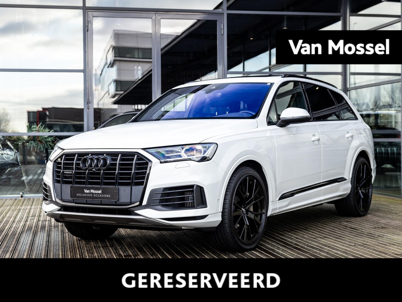 Audi Q7 - 55 TFSI e quattro S Edition | PANORAMA/SCHUIF-KANTELDAK | 22 INCH | ZWART OPTIEK | TREKHAA - AutoWereld.nl