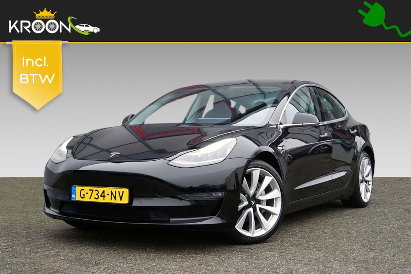 Tesla Model 3 - Long Range RWD Long Range AWD 75kWh Autopilot - AutoWereld.nl