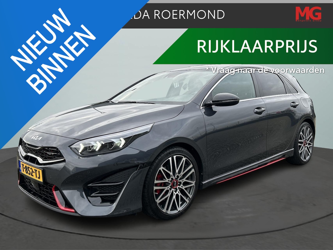 Kia Cee'd - Ceed 1.6 T-GDi GT Automaat 204pk /Top Versie/ ALL IN PRIJS - AutoWereld.nl