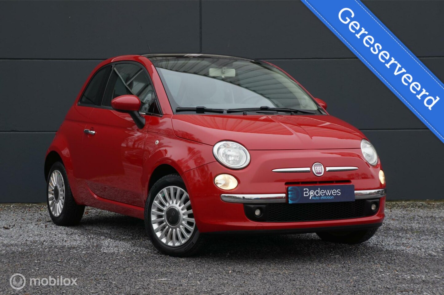 Fiat 500 - 1.2 Lounge Airco Elektr pkt Leuk en zeer netjes ! - AutoWereld.nl