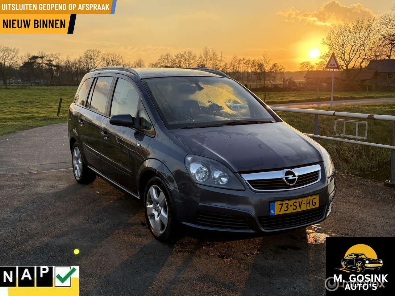 Opel Zafira - 2.2 Executive 7 persoons trekhaak airco - AutoWereld.nl