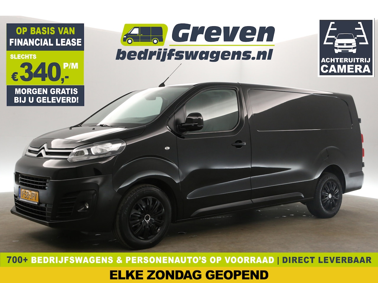 Citroën Jumpy - 2.0 BlueHDI L3H1 Airco Cruise 360Camera Carplay Trekhaak Navi PDC 3 Persoons - AutoWereld.nl