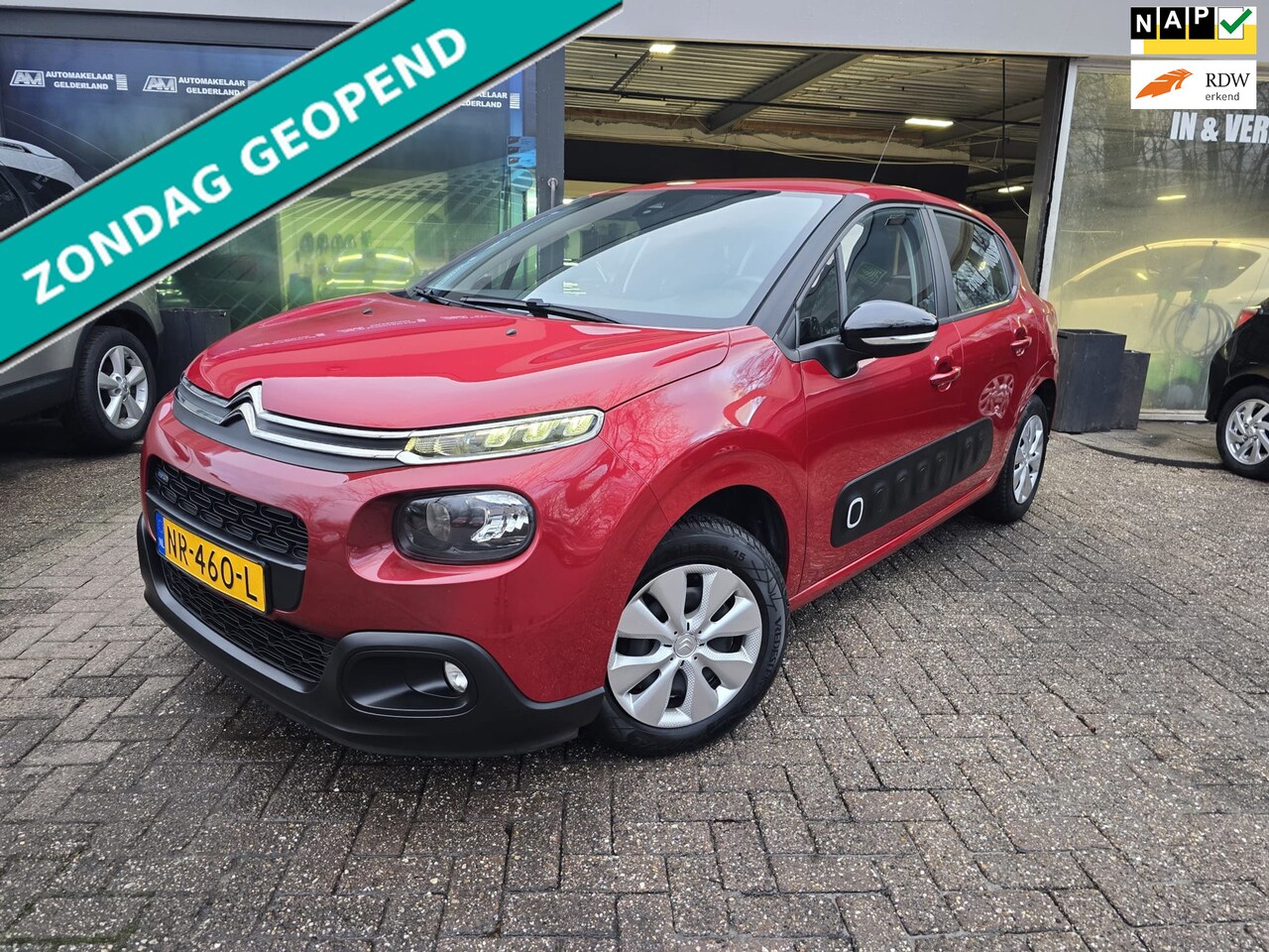 Citroën C3 - 1.2 PureTech Feel | 2E EIGENAAR | 12MND GARANTIE | NW APK | NAVI | PDC | CRUISE | - AutoWereld.nl