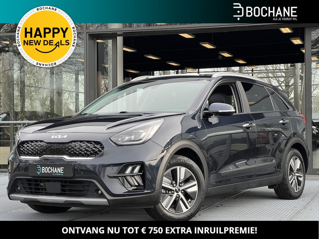 Kia Niro - 1.6 GDi Hybrid ExecutiveLine | Sunroof | JBL | Navigatie | Trekhaak | - AutoWereld.nl