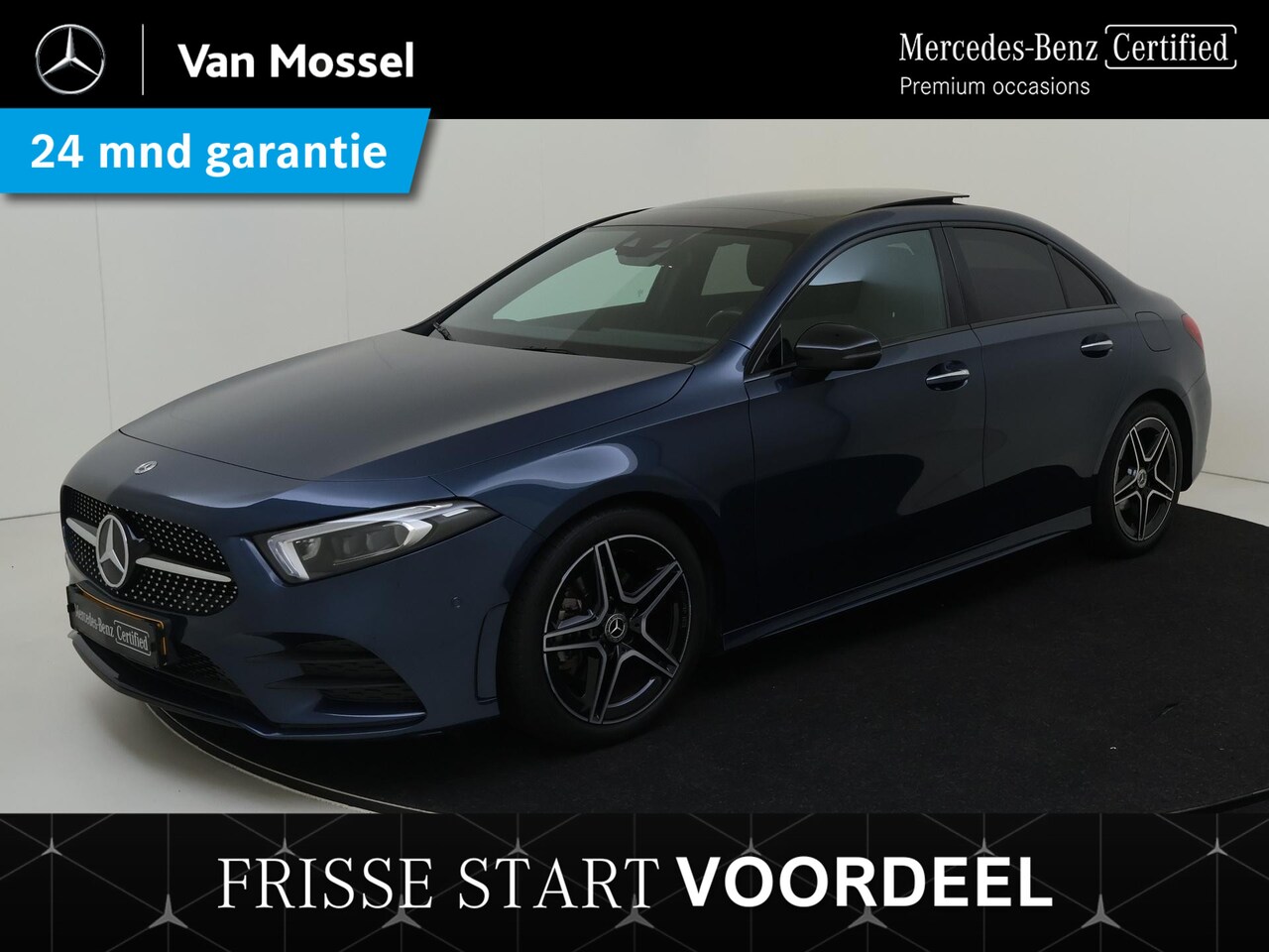 Mercedes-Benz A-klasse - 180 Business Solution AMG Nightpakket / Parkeer Camera / Pano / Memory Seats / Keyless / - AutoWereld.nl