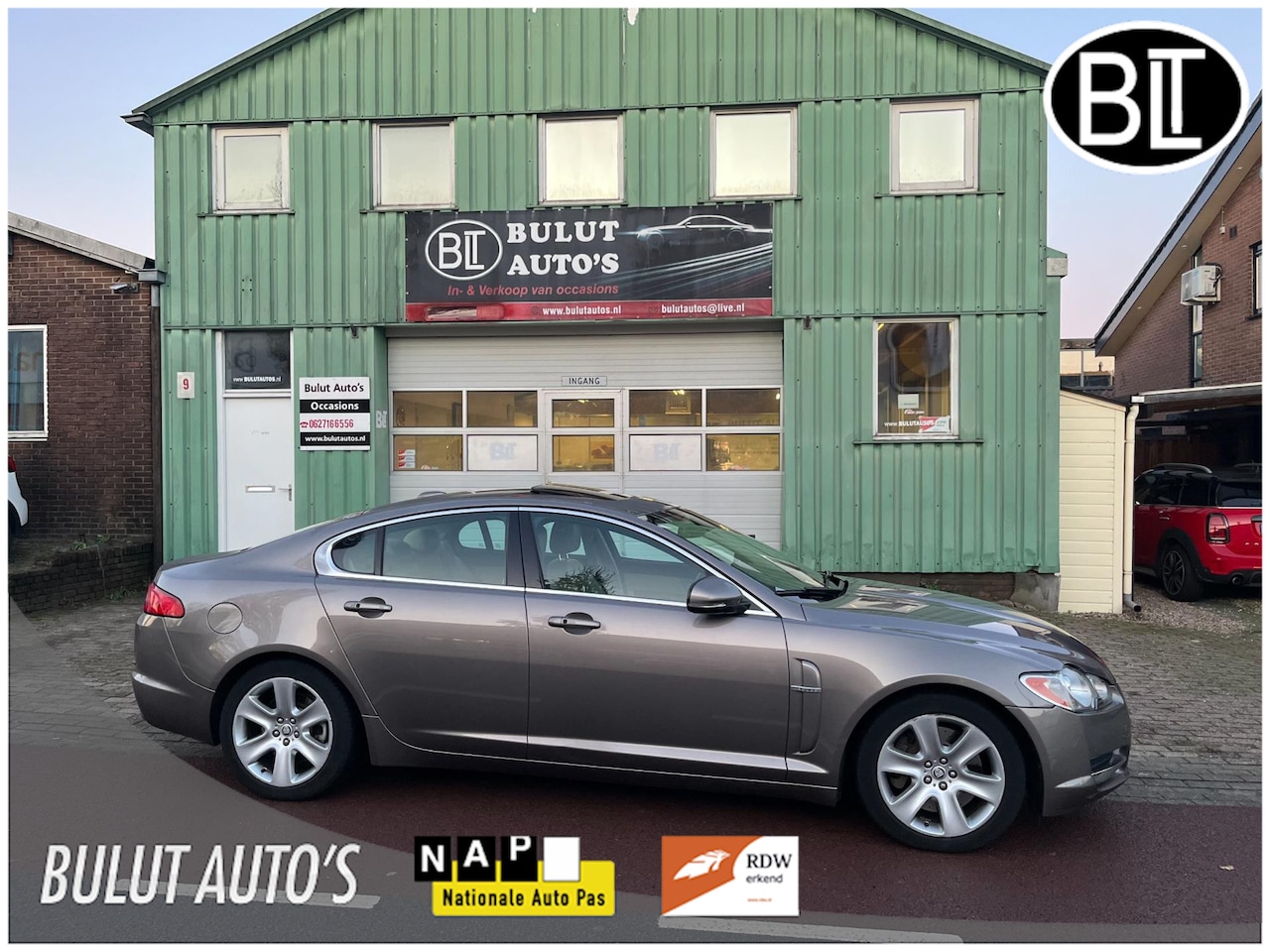 Jaguar XF - 3.0D V6 Premium Luxury AUTOMAAT* OPEN DAK* TREKHAAK - AutoWereld.nl