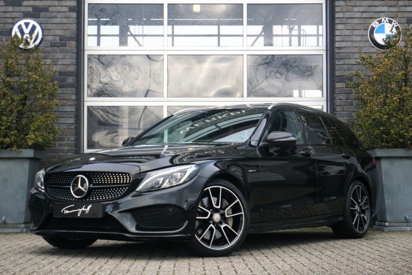 Mercedes-Benz C-klasse Estate - C43 450 AMG 4MATIC ESTATE - PANO - BURMESTER - 19 INCH - AutoWereld.nl