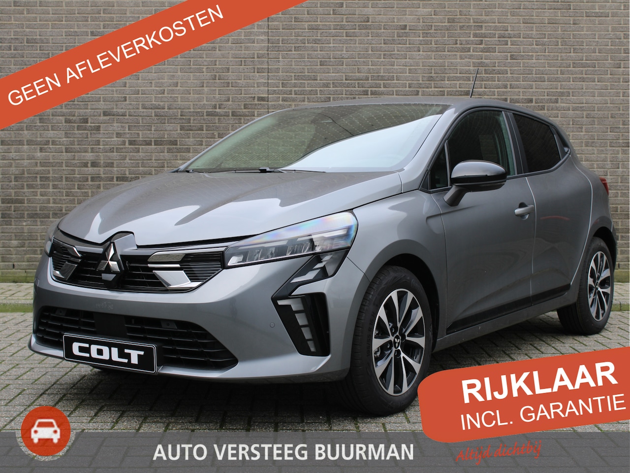 Mitsubishi Colt - 1.0T MT Intense NIEUW! Cruise/Climate control, 16"LM velgen, Camera, Apple Carplay/Andr.au - AutoWereld.nl