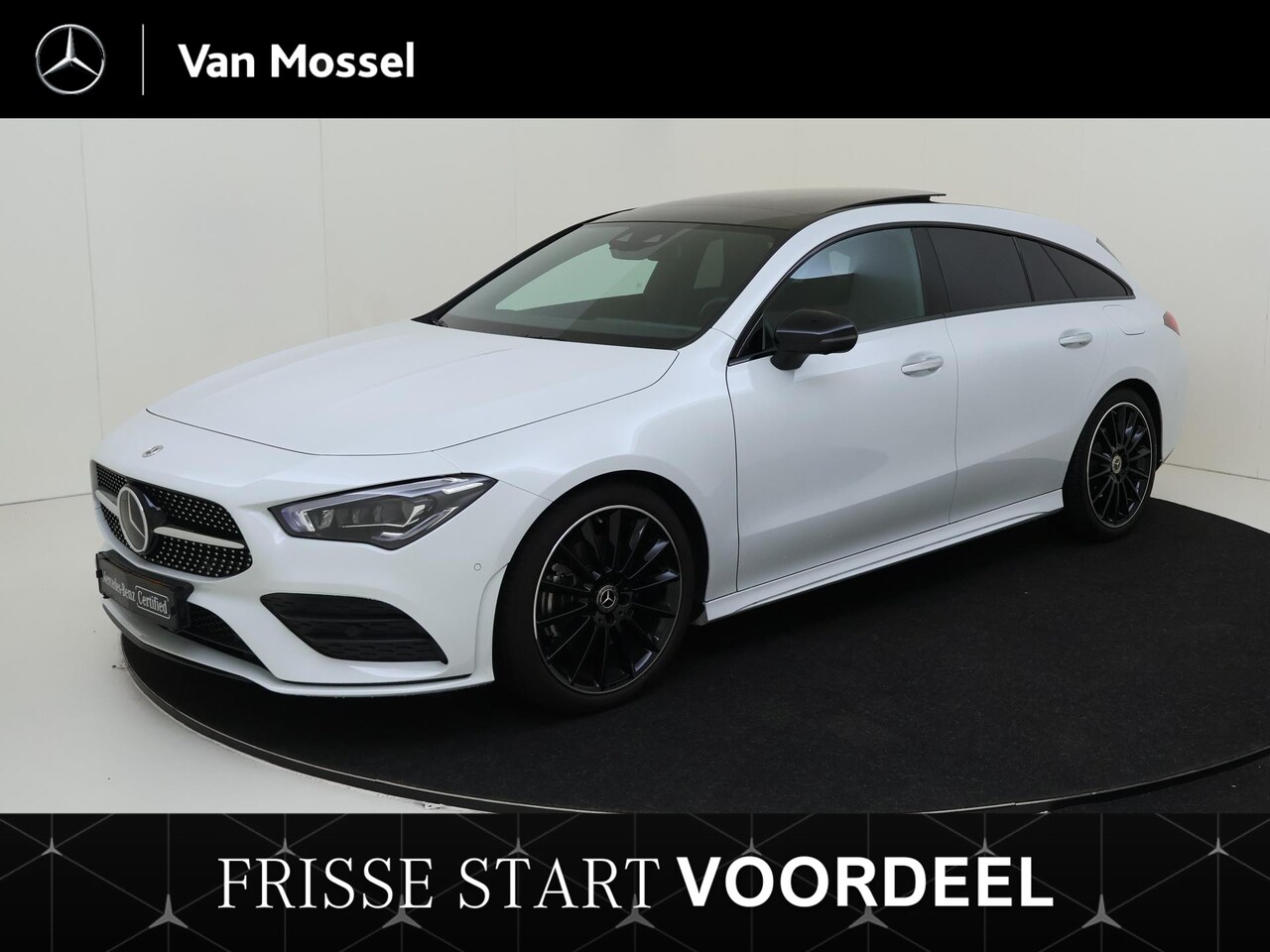 Mercedes-Benz CLA-klasse Shooting Brake - 200 AMG Line / Stoelverwarming / Achteruitrijcamera / Night-Pakket / - AutoWereld.nl