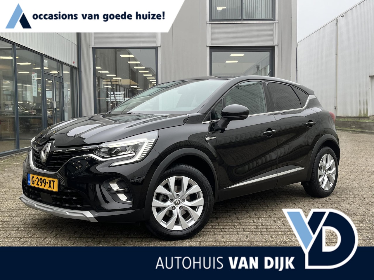 Renault Captur - 1.0 TCe 100 Intens | NL Auto/1e Eig./Voll.Historie/Navi/Camera/Clima/Cruise/17"+All-Season - AutoWereld.nl