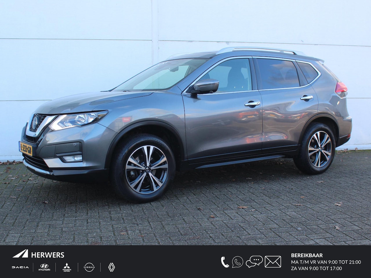 Nissan X-Trail - 1.3 DIG-T N-Connecta AUTOMAAT / Trekhaak Afneembaar (1500 KG) / Navigatie / Elektrisch Sch - AutoWereld.nl